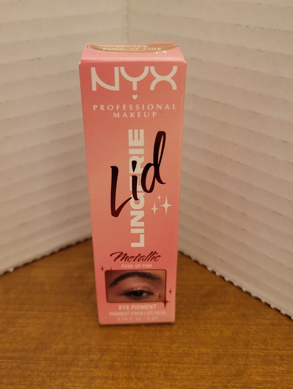 NYX Lingerie Eye Pigment - Push-Up Pink Metallic, NEW